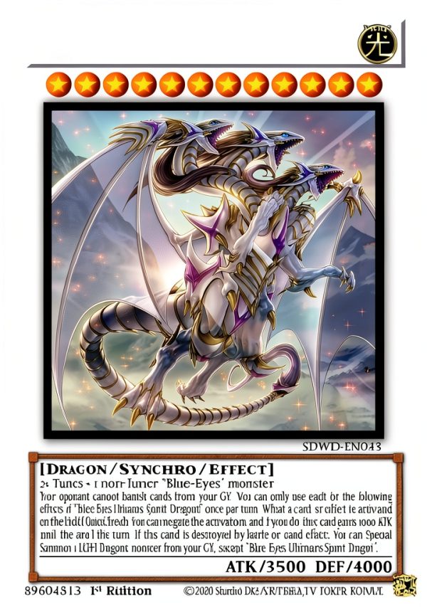 Yu-Gi-Oh Blue-Eyes White Destiny Structure Deck-0