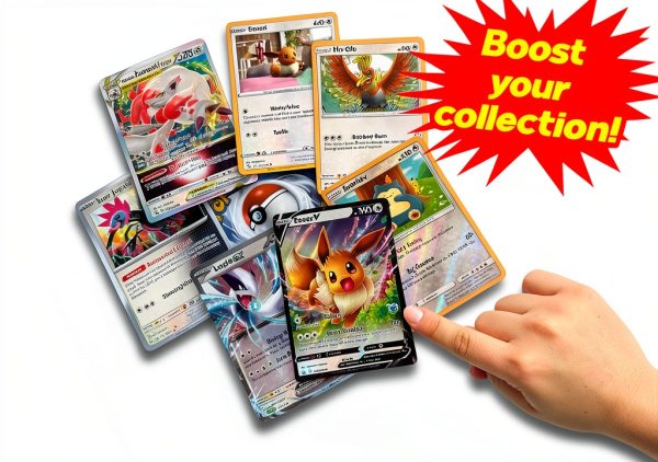 Pokemon Trading Card Bundle 5 Legendary Ultra Rare Cards with Binder-5
