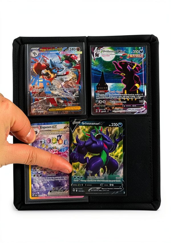 Pokemon Trading Card Bundle 5 Legendary Ultra Rare Cards with Binder-2