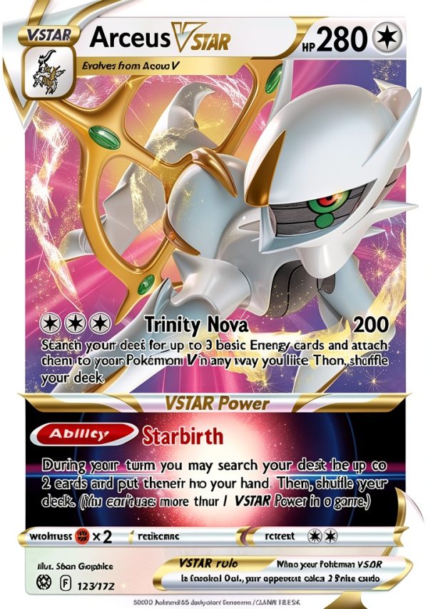 Pokemon Sword & Shield Brilliant Stars Card Multicoloured 4.3"-0