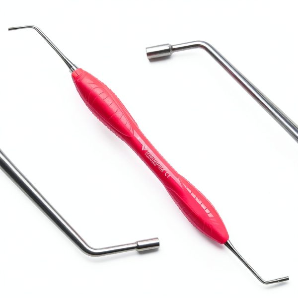 Dental Instrument INSTUMAX RGS 3-4 Silicone Pink Handle Dimensions-0