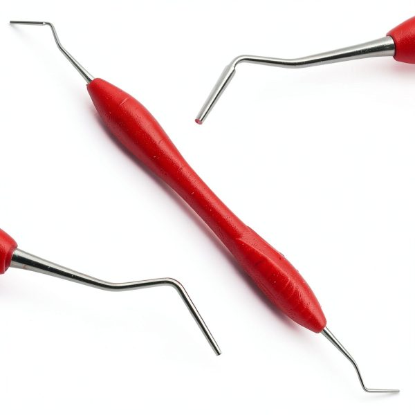 Dental Mortenson Plugger Condenser 2Pcs Silicone Handle Composite Set-2
