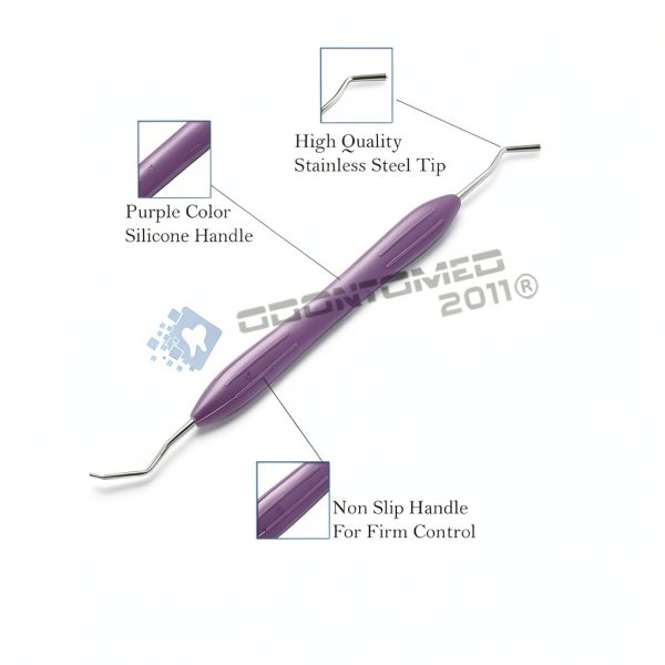 OdontoMed2011 Silicone Handle Composite Filling Kit 5pcs DN-2285-4