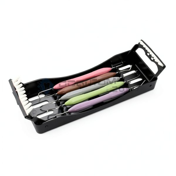 OdontoMed2011 Silicone Handle Composite Filling Kit 5pcs DN-2285-7